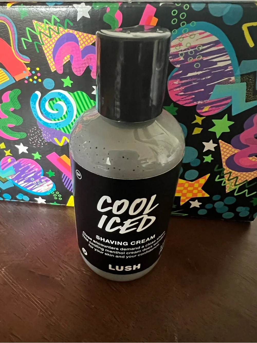 LUSH COOL ICED SHAVING CREAM 3.3 oz BRAND NEW SEALED NOT JUST 4 DUDES! I♥️IT!